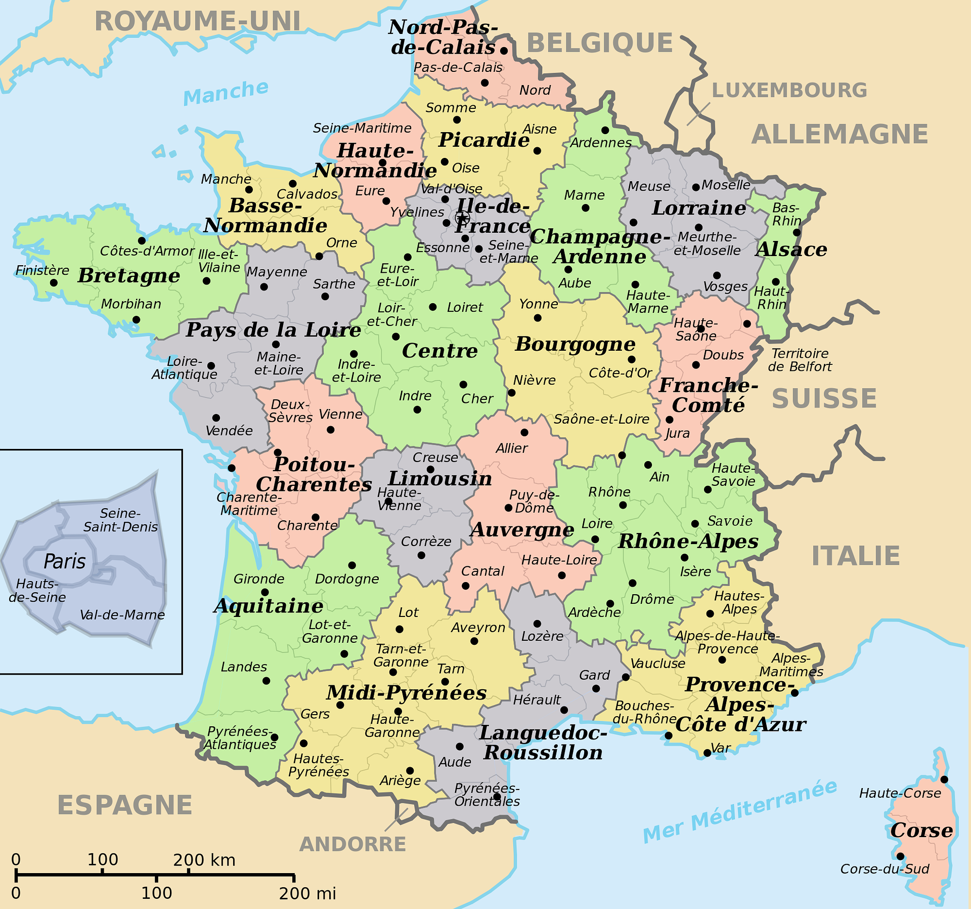 france map